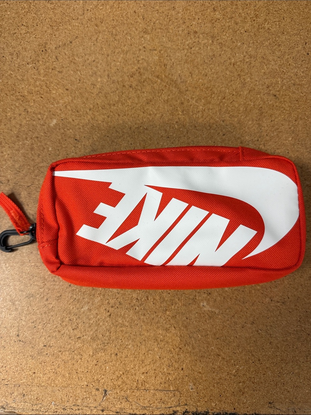 Nike Red Pencil Pouch with White Logo